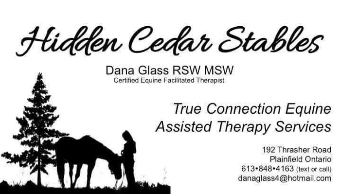 Hidden Cedar Stables -True Connection Equine Assisted Therapy Services